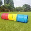 Tenda Dobrável Divertida e Conveniente para Casa de Jardim de Infância Túnel Arco-Íris Infantil Tenda Esportiva Dobrável para Pais e Filhos