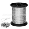 Cable de Acero Inoxidable 304, Delgado y Suave, Rollo Completo, Elevación, Elevación, Tendedero, Cuerda para Colgar para Plantas Trepadoras