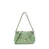 Bolso de Diseño Exclusivo para Mujer, Bolso Nube Personalizado Fruncido, Bolso de Mano, Simple y Versátil, Moderno Bolso de Hombro con Cadena y Cremallera