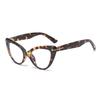 Jamie 5118 Gafas de Moda Europea y Americana Ins con Montura Grande y Lentes Planas Amazon Gafas Ojo de Gato con Protección contra Luz Azul