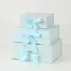 Caixa Dobrável de Peça Única Transfronteiriça, Caixa de Presente Simples, Caixa de Embalagem Flip-Top Magnética, Caixa de Armazenamento com Logo Impresso, Caixa de Papel para Atacado