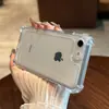 Adecuado para una Sensación Simple y de Alta Gama, Antigolpes con Airbag, Adecuado para Funda de Teléfono Apple 8, Nueva Funda Transparente 7P Cobertura Completa 8P