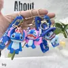 Colgante de Stitch de Dibujos Animados Llavero Divertido de Lilo y Stitch Colgante Muñeco de Plástico Suave Caja Ciega