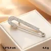 Broche, Hebilla de Perla, Hebilla de Ajuste de Cintura, Anti-Exposición, Accesorios Fijos para Ropa, Herramienta de Modificación de Cintura, Pin de Ajuste de Cintura
