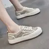 Grulla de Almohada Blanca Agotado Verano 2026 Artículo Popular Alta Apariencia Ligero Transpirable Suela Gruesa Aumenta la Altura 3.5cm Zapatos de Lona Zapatos de Malla