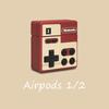 Adecuado para Apple AirPods 1ª/2ª Generación Funda Protectora de Auriculares de Dibujos Animados Funda Protectora para Auriculares Bluetooth Inalámbricos Anti-Caída