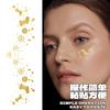 Nuevas Pegatinas de Pe cas de Plata Bronceadora de Navidad Pegatinas Faciales Transfronterizas Maquillaje de Fiesta Pegatinas de Tatuaje Pegatinas Faciales de Año Nuevo