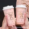 Taza de Papel Desechable de Doble Capa Hueca Aislante para Llevar Bebidas Calientes Taza de Papel Desechable Ecológica para Café con Tapa