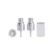 Cabezal de Spray de Aluminio Anodizado con 20 Hilos, Hombro Curvo de Aluminio Anodizado Sin Borde Faldón, con Cubierta Completa, Cabezal de Bomba para Botella Sin Borde Faldón, Bomba de Cubierta Completa