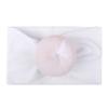 Accesorios para la Cabeza de Bebé 23 Colores Nylon Ancho Accesorios para el Cabello Infantiles Bola Redonda Suave Medias Diadema Ancha Turbante No Daña el Cabello Doble Cola de Caballo