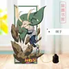 Marcadores de Página Periféricos Naruto Kakashi Uchiha Madara Suporte de Metal Recortado Ornaments de Papelaria Bidimensionais Hy