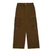 Pantalones de chándal jogger personalizados con efecto desgastado para hombre, con un atrevido diseño de estampado de espuma. Pantalones de chándal para hombre, modernos y de corte holgado