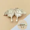 Nuevos accesorios de aleación de flor de loto y mariposa, gota de aceite, material para horquilla de pelo antigua, accesorios para el cabello, accesorios para tocado, ahora aprobado