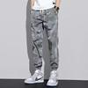 Pantalones casuales versátiles de seda de hielo de verano de secado rápido para hombre, pantalones deportivos holgados, pantalones largos de camuflaje para hombre, resistentes al desgaste
