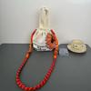 Bolso Cruzado, Versátil Nuevo Patrón de Dibujos Animados de Nicho, Lindo Bolso para el Almuerzo, Bolso Cubo Portátil con Cordón, Bolso de Axila