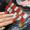 Adesivos de Arte de Unhas Elemento de Halloween Conjunto Completo Padrão de Gota de Sangue de Fantasma DIY Autoadesivo Transfronteiriço Fornecimento de Estoque Pronto Le Adesivos