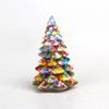 Grava de Cristal Natural Resina Epoxi Cerámica Flor Árbol de Navidad Adorno Regalo Artesanía de Flor Eterna Jingdezhen Bonsái