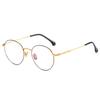 Asarlo armazón de gafas de titanio ultraligero para mujer, gafas sencillas artísticas lisas para hombre, moda, armazón de gafas ovalado para miopía