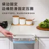 Cubo de Basura Grande para Cocina Montado en la Pared, Modelo Nuevo, Cesto de Papel Colgante para Puerta de Armario de Sala de Estar, Contenedor de Almacenamiento para Clasificación de Residuos de Cocina para Puerta de Armario de Baño