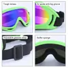Óculos de Esqui Óculos de Ciclismo Óculos à Prova de Vento para Motocicleta Anti-neblina UV400 Óculos de Snowboard Óculos de Neve Óculos Esportivos de Inverno ao Ar Livre Óculos de Esqui