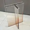 Pernas de Mesa Luminosas Acrílicas Foscas Pernas de Mesa de Toucador Estrutura de Suporte Pernas Mesa de Ilha Barra de Suporte de Mesa Canto de Mesa com Luzes