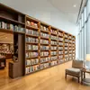 Estantería Curva Sencilla, Combinación Personalizada de Espacio de Lectura para Librería, Gabinete de Almacenamiento de Libros, Estantería de Almacenamiento de Biblioteca de Pie