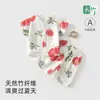 Conjunto de pijama para bebé para verano, gasa fina y transpirable, adecuado para niños y niñas, ropa de aire acondicionado infantil de fibra de bambú, ropa para casa