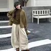 Conjunto de Otoño/Invierno para Niñas 2026 Nuevo Casual Estilo Coreano para Niños Medianos y Mayores Suéter Peludo con Forro de Terciopelo Ropa Interior Pantalones Deportivos Moderno