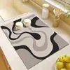 Serie Simple Moderna Esterilla Absorbente Drenante de Barro Diatomeas Cocina Estufa Encimera Fregadero Lavado de Platos Antideslizante Sin Lavado Posavasos