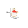 Colgante Navideño Dorado Pulido Acero Inoxidable Accesorios de Joyería DIY Collar Pulsera Colgante Pequeño Exquisito para Fiestas