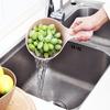 Cuchara de Plástico Artística para Agua para Uso Doméstico, Cucharón de Cocina Engrosado con Mango Largo, Colgable, Cuchara de Agua Refinada Estilo Japonés para Lavar el Cabello del Bebé