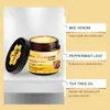 Crema para el Cuidado de la Piel con Veneno de Abeja Hidratante Suave Hidratante Suave Liso Delicado Piel del Cuerpo Cuidado de Aplicación Externa Diaria
