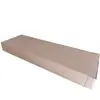 Caja rectangular, caja de cartón larga de tres capas extra-dura, caja de embalaje para muñeco de hoja de tamal, caja plana resistente a la presión para envío