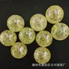 Color mágico 16 mm acrílico palomitas de maíz reventadas cuentas accesorios para joyería hechos a mano diy en línea Transmisión en vivo Roja