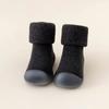 Ventas Directas de Fábrica Zapatos para Caminar de Bebé Modelos Otoño e Invierno con Forro de Felpa, Suela Gruesa Suave, Zapatos Ligeros para Bebés de 0 a 3 Años