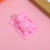 Set de Moldes Squishy DIY Resina AB Resina de Cristal Juguete Gato Pata de Gato Silicona Queso Hecho a Mano