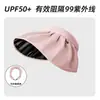 Sombrero Gorra Visera con Forma de Concha para Protección Solar para Mujer, Protección UV de Verano, Ala Ancha, Cubre Rostro, Gran Venta