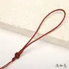 Cuerda para Colgar Nudo de la Suerte Hecha a Mano DIY Cuerda para Colgar Creativa Cultural Cuerda de Nudo Chino Accesorios Cuerda para Colgar Colgante Juguete Hecho a Mano Cuerda para Tejer