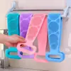 Toalla de baño estilo TikTok, toalla de ducha, toalla de baño para hombres y mujeres, potente exfoliante de espalda, exfoliante de baño de silicona