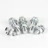 Tornillos de Acero al Carbono Grado 4.8 Galvanizados por Inmersión en Caliente, Hexagonales Externos Hechos a Medida, Pernos Hexagonales Extendidos M4 de Rosca Parcial y Rosca Completa