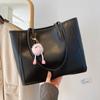 Bolso de Mano Texturizado Atmosférico para Viajero 2023 Otoño e Invierno Nuevo Versátil Estilo Coreano Hombro Axila Bolso Tote Elegante