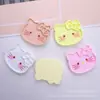Accesorios de Resina Gato de Dibujos Animados Plato Mediano Diy Gel de Crema Pinza para el Cabello Funda de Teléfono Móvil Hebilla de Zapato Pegatina de Refrigerador Accesorios Lote
