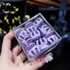 Presilha de Cabelo de Bolinhas Doce e Refrescante Estilo Coreano para Cabelos Grossos, Tamanho Grande, Toque de Luxo, Presilha Grande de Tubarão para a Parte de Trás da Cabeça, Acessório de Cabelo para Mulheres