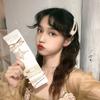 Horquilla de perla roja de Internet de Corea del Sur, pinza para el cabello rota para mujer, horquilla de una palabra, flequillo, pinza BB, pinza lateral elegante para sombreros