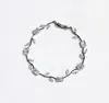 Pulseras de Tulipan Más Vendidas Transfronterizas, Pulseras de Diamantes y Piedras Preciosas Multicolor, Pulseras de Flores, Joyería de Lujo Ligero Fabricantes Venta al por Mayor