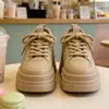 Tenis Blancos de Suela Gruesa para Mujer, Nuevos de Primavera 2026 Más Vendidos, Zapatos que Aumentan la Altura para Mujeres Bajitas, Tenis Blancos de Moda para Mujer