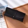 Estuche para gafas de alta gama con correa, al por mayor y en stock, estuche portátil de moda para gafas de sol, estuche de cuero para gafas de sol, bolsa para gafas de regalo