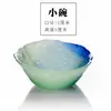 Serie de Vajilla de Vidrio con Material de Jade Creativo Platos de Vidrio para el Hogar Bol para Ensalada Bol para Postre Platos Pequeños Irregulares Coloridos