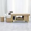 Cama de Terapia Capilar Tailandesa de Alta Gama Cama de Lavado Cabezal Calentador de Fumigación Circulación de Agua Integrada Salón de Belleza Salón de Peluquería Barbería Propósito Especial
