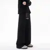 Pantalones Casuales Rectos de Fragancia Pequeña para Hombre y Mujer Hombres Holgados Otoño e Invierno 2025 Pantalones Deportivos de Pierna Ancha Gama Alta